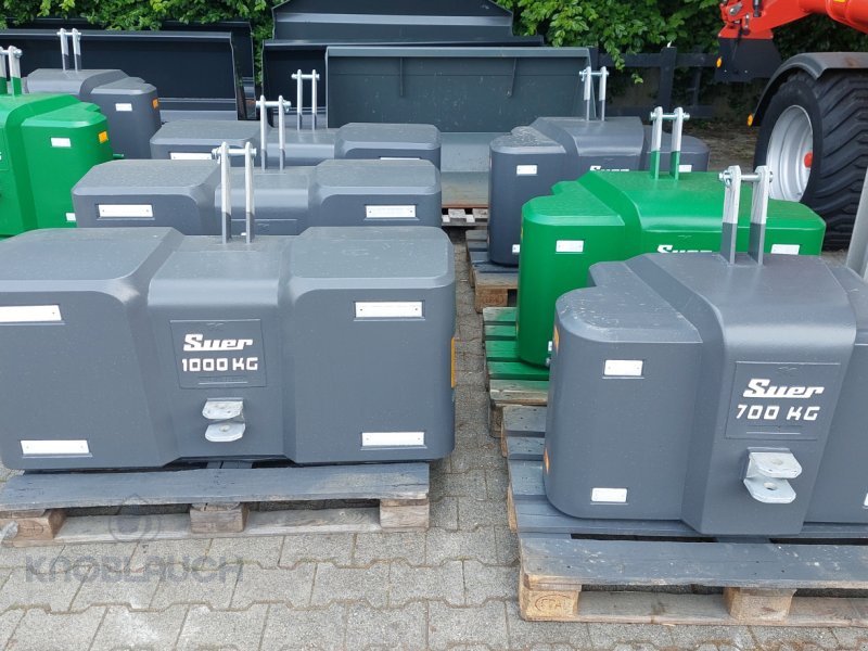 Frontgewicht des Typs Suer Stahlbetongewicht 400 kg, Neumaschine in Wangen (Bild 1)