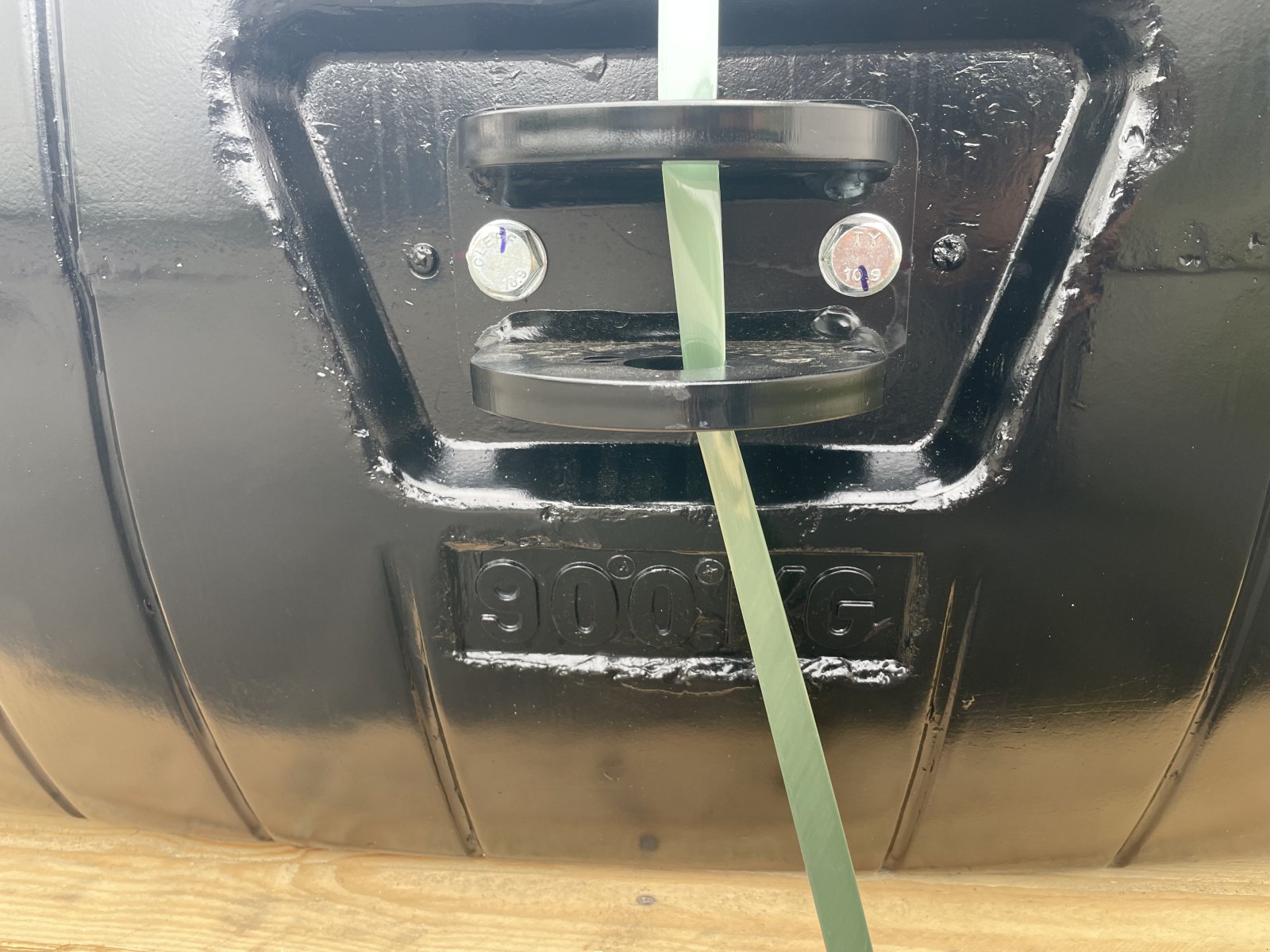 Frontgewicht des Typs Tenwinkel Gewichte, Neumaschine in Ochsenhausen (Bild 12)