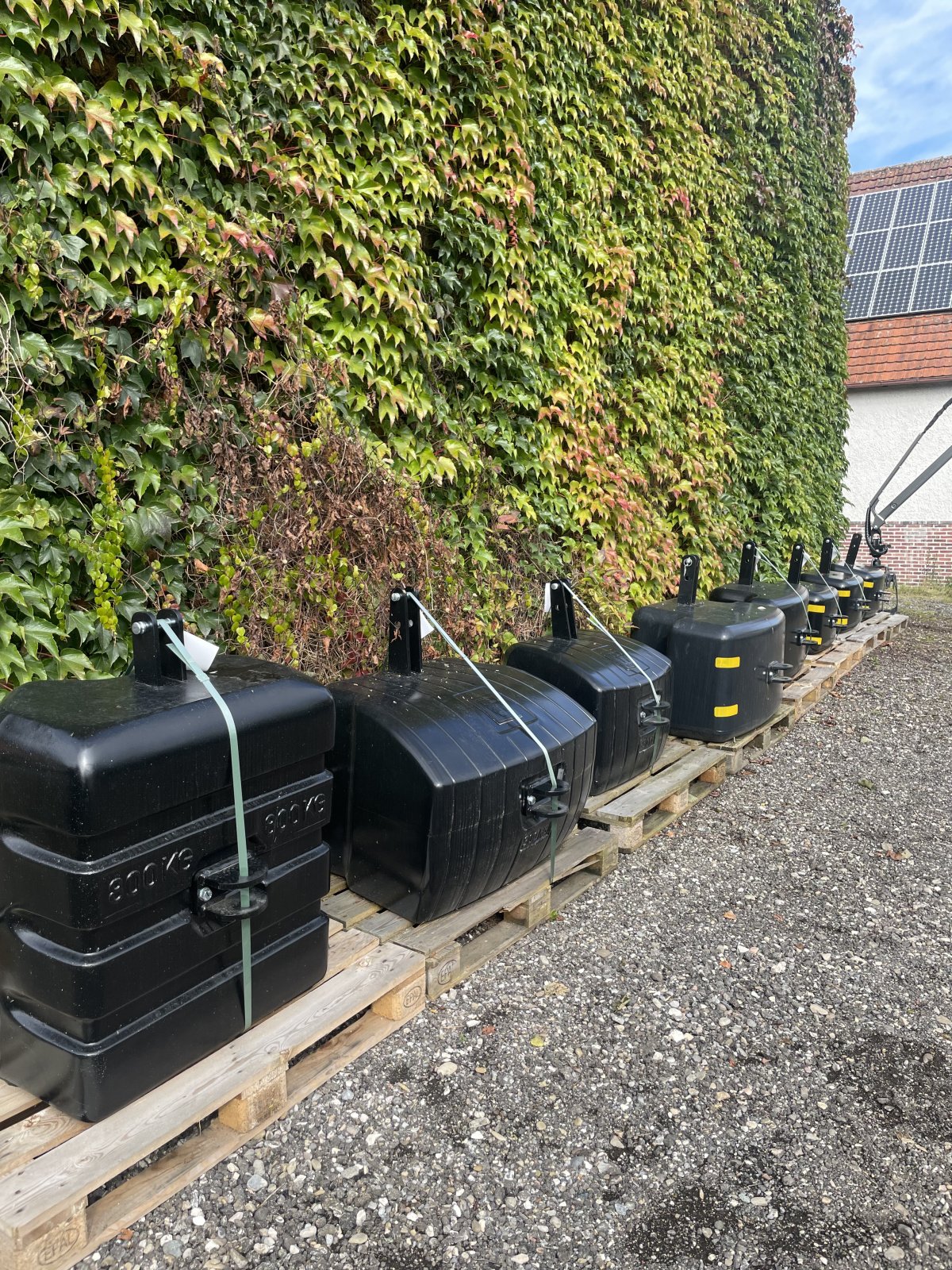 Frontgewicht des Typs Tenwinkel Gewichte, Neumaschine in Ochsenhausen (Bild 1)