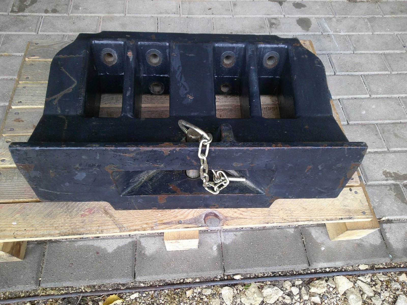 Frontgewicht a típus Traktorgewicht verschiedene Traktorgewichte zum selberanbauen, Gebrauchtmaschine ekkor: Daiting (Kép 1)