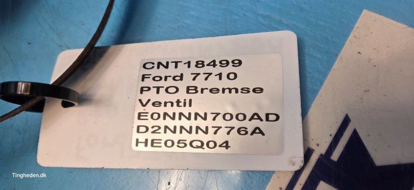 Fronthydraulik & Zapfwelle typu Ford 7710, Gebrauchtmaschine v Hemmet (Obrázek 13)