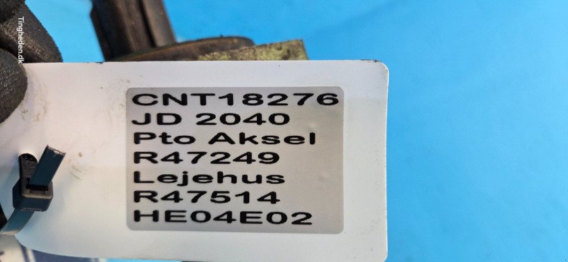 Fronthydraulik & Zapfwelle typu John Deere 2040, Gebrauchtmaschine v Hemmet (Obrázek 13)