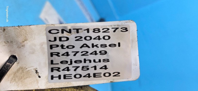 Fronthydraulik & Zapfwelle typu John Deere 2040, Gebrauchtmaschine v Hemmet (Obrázek 16)