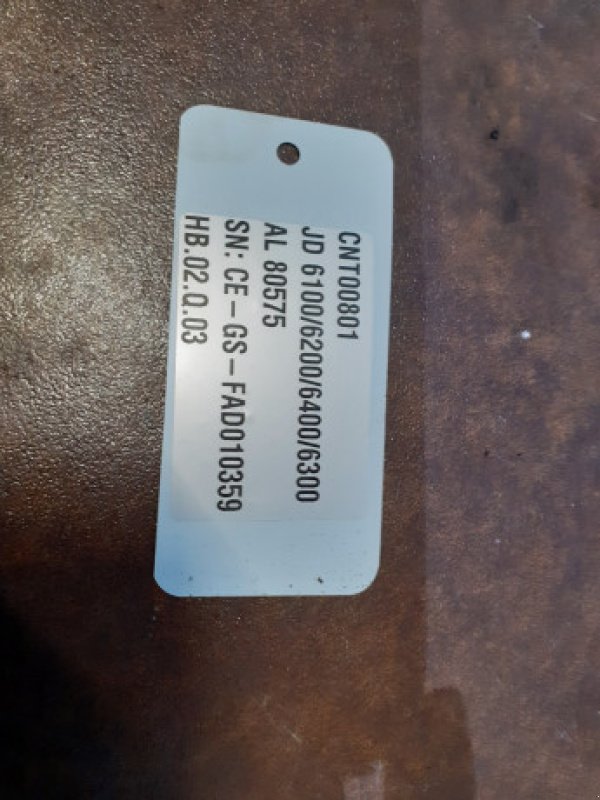 Fronthydraulik & Zapfwelle typu John Deere 6100, Gebrauchtmaschine v Hemmet (Obrázek 11)