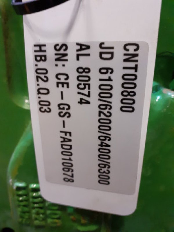 Fronthydraulik & Zapfwelle typu John Deere 6100, Gebrauchtmaschine v Hemmet (Obrázek 11)