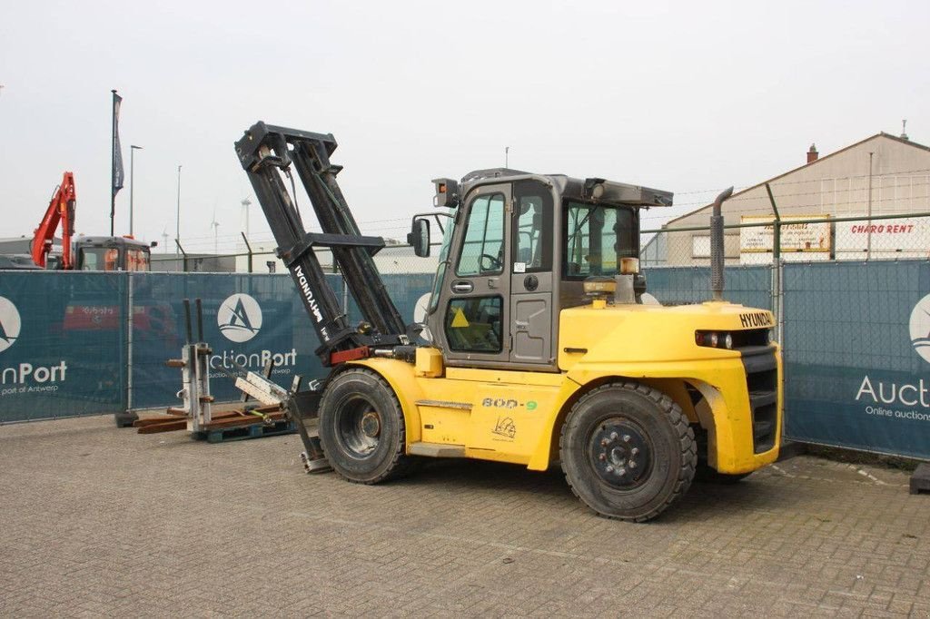 Fronthydraulik du type Hyundai 80D-9, Gebrauchtmaschine en Antwerpen (Photo 3)
