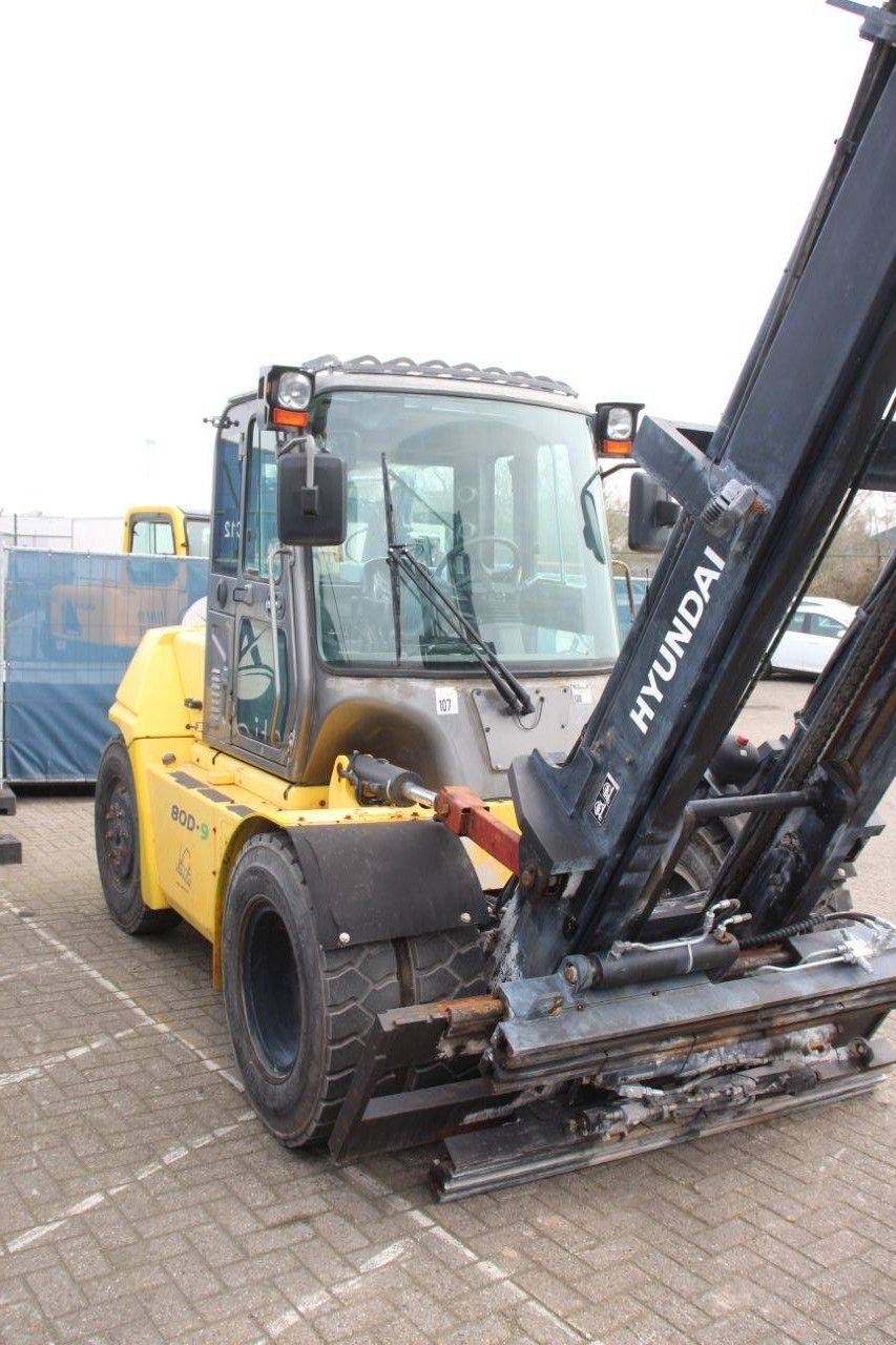 Fronthydraulik typu Hyundai 80D-9, Gebrauchtmaschine v Antwerpen (Obrázok 7)