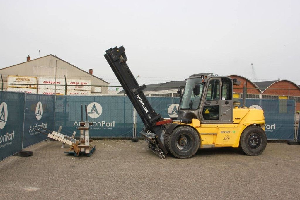 Fronthydraulik typu Hyundai 80D-9, Gebrauchtmaschine v Antwerpen (Obrázok 1)