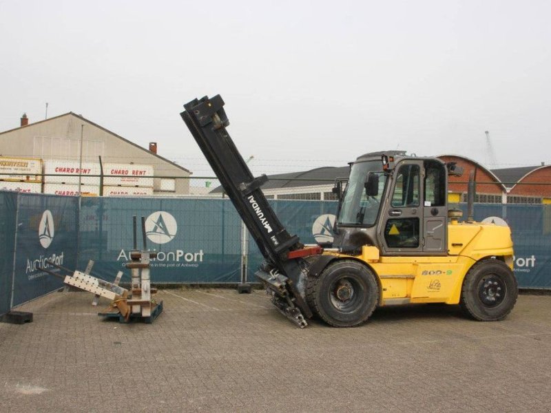 Fronthydraulik typu Hyundai 80D-9, Gebrauchtmaschine v Antwerpen (Obrázok 1)