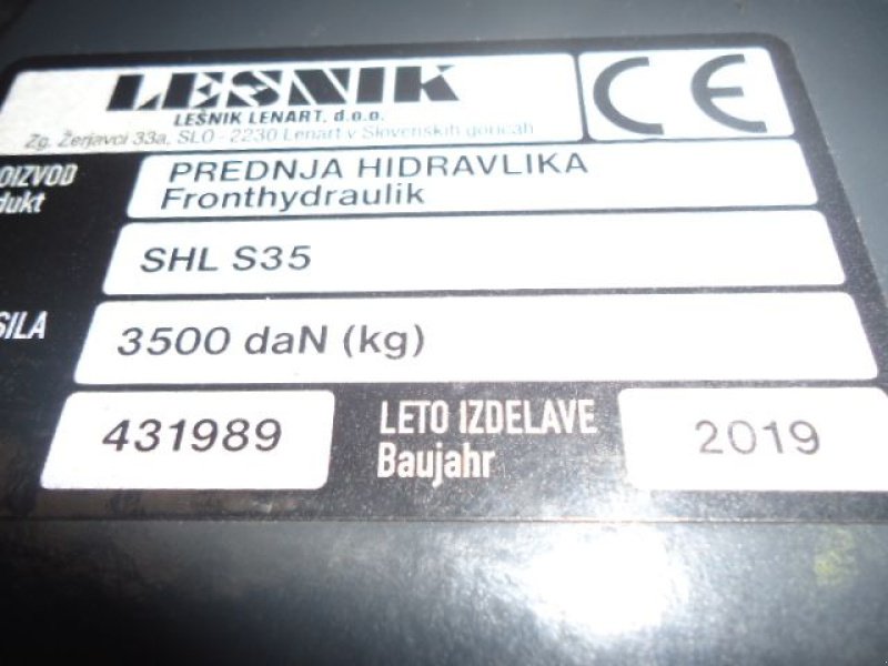 Fronthydraulik a típus Lesnik Lesnik SHL S35, Neumaschine ekkor: Liebenau (Kép 7)