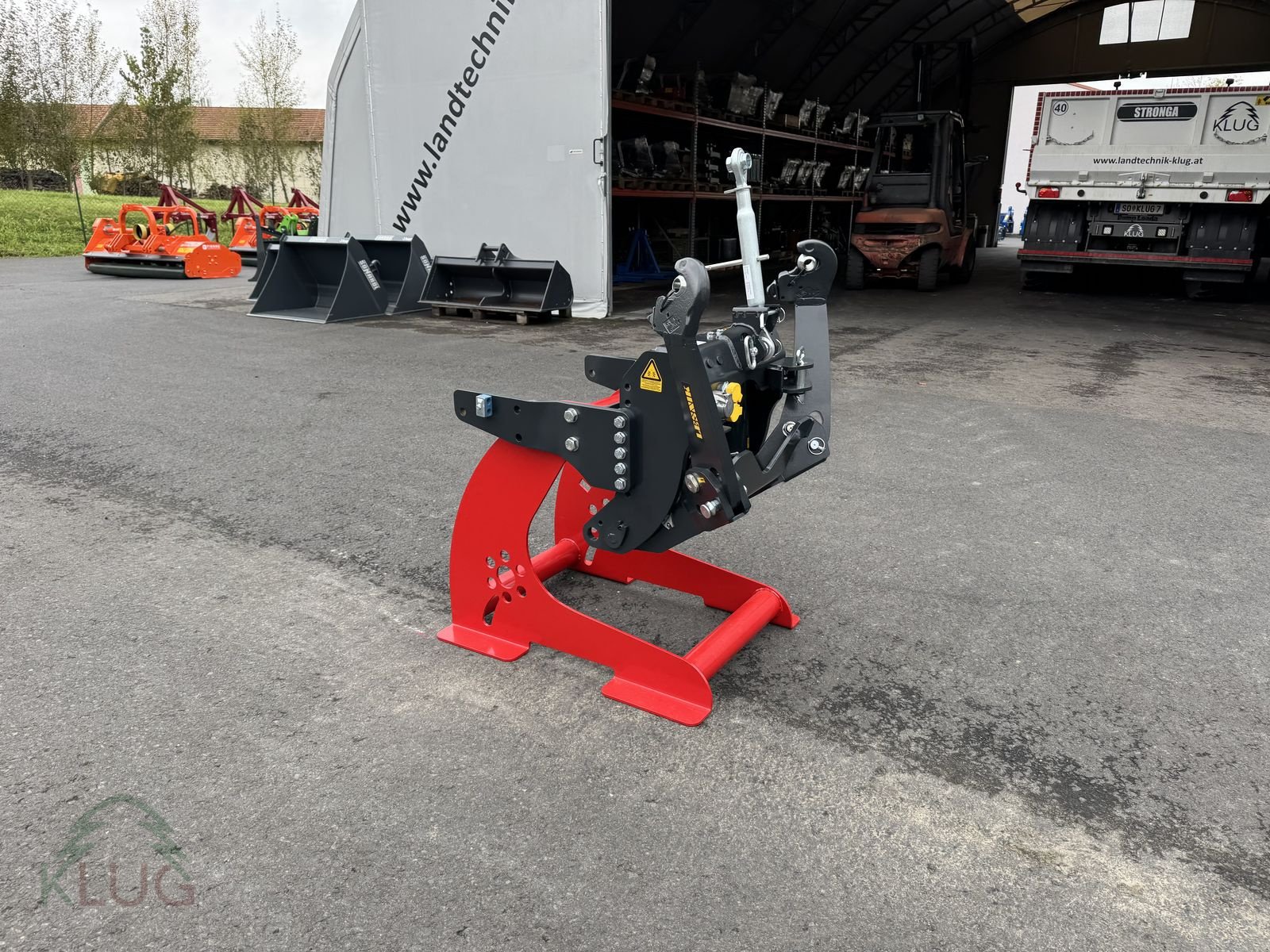 Fronthydraulik του τύπου Lesnik Passgenaue Konsolen zur SHL S Universal, Neumaschine σε Pirching am Traubenberg (Φωτογραφία 3)