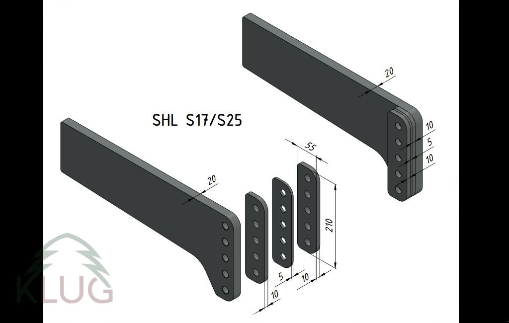Fronthydraulik des Typs Lesnik SHL S17 Universal, Neumaschine in Pirching am Traubenberg (Bild 2)
