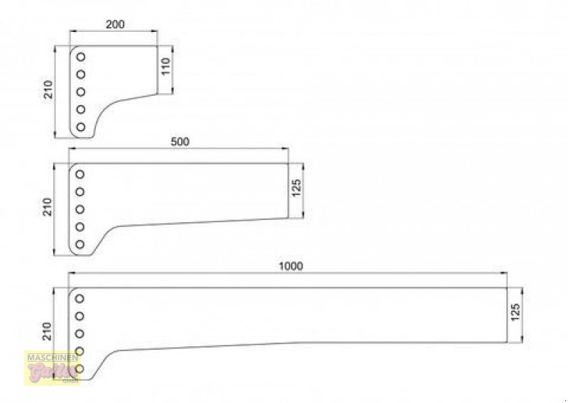 Fronthydraulik des Typs Lesnik SHL S17 Universal, Neumaschine in Kötschach (Bild 7)
