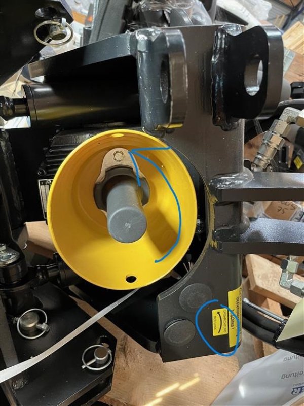 Fronthydraulik του τύπου Sonstige Folger 1800kg frontlift og Folger front PTO med 1000omd, Gebrauchtmaschine σε Lintrup (Φωτογραφία 5)