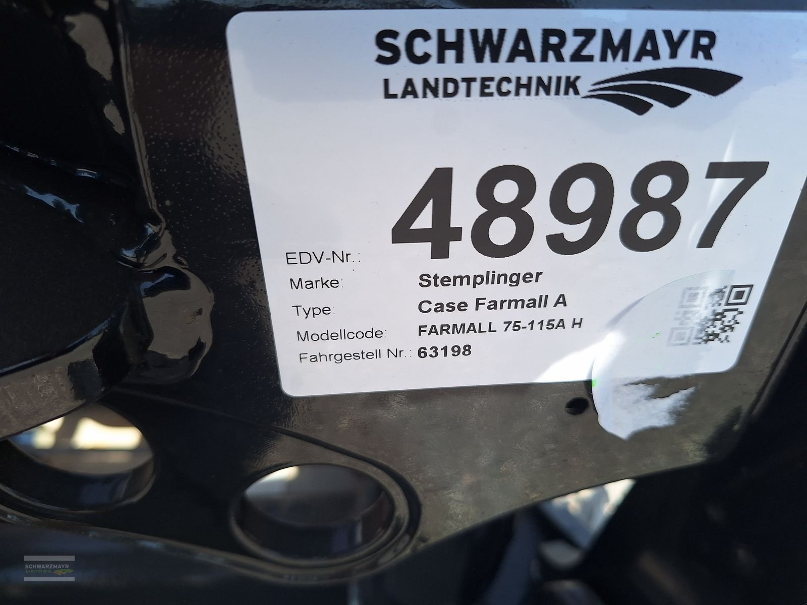 Fronthydraulik типа Stemplinger Case Farmall A85-115 Fronthubwerk, Neumaschine в Gampern (Фотография 7)