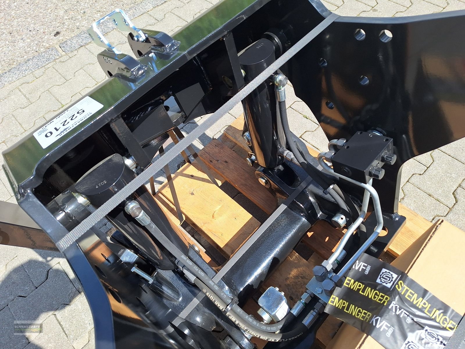 Fronthydraulik a típus Stemplinger Steyr CVT Eco Hi sw, Neumaschine ekkor: Aurolzmünster (Kép 8)