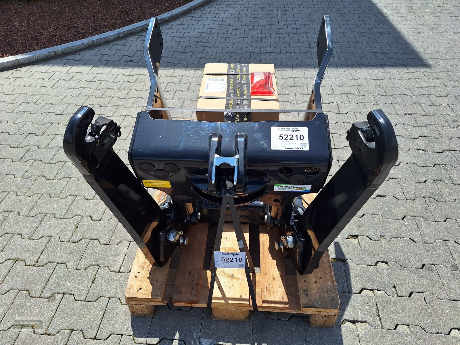 Fronthydraulik a típus Stemplinger Steyr CVT Eco Hi sw, Neumaschine ekkor: Aurolzmünster (Kép 9)