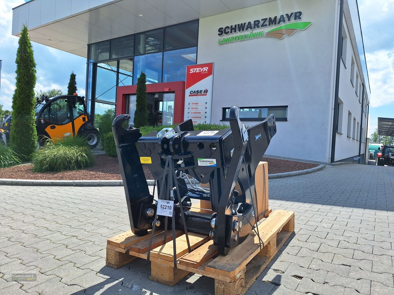Fronthydraulik a típus Stemplinger Steyr CVT Eco Hi sw, Neumaschine ekkor: Aurolzmünster (Kép 1)