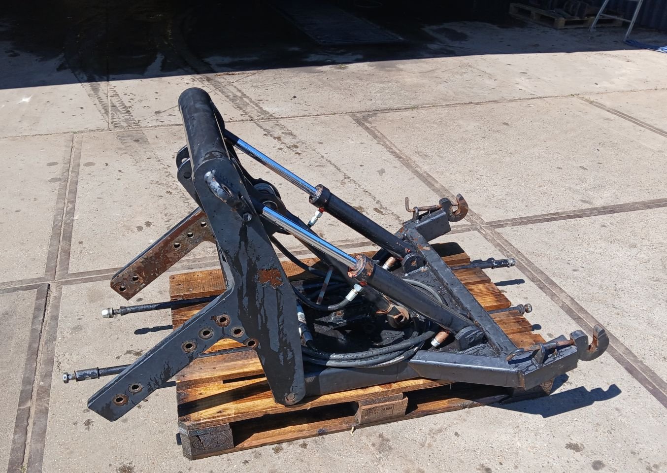 Fronthydraulik typu Steyr 9000 serie, Gebrauchtmaschine v Bathmen (Obrázek 1)