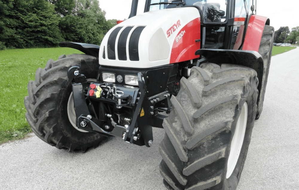 Fronthydraulik typu Steyr 9000, Neumaschine v Bathmen (Obrázek 3)