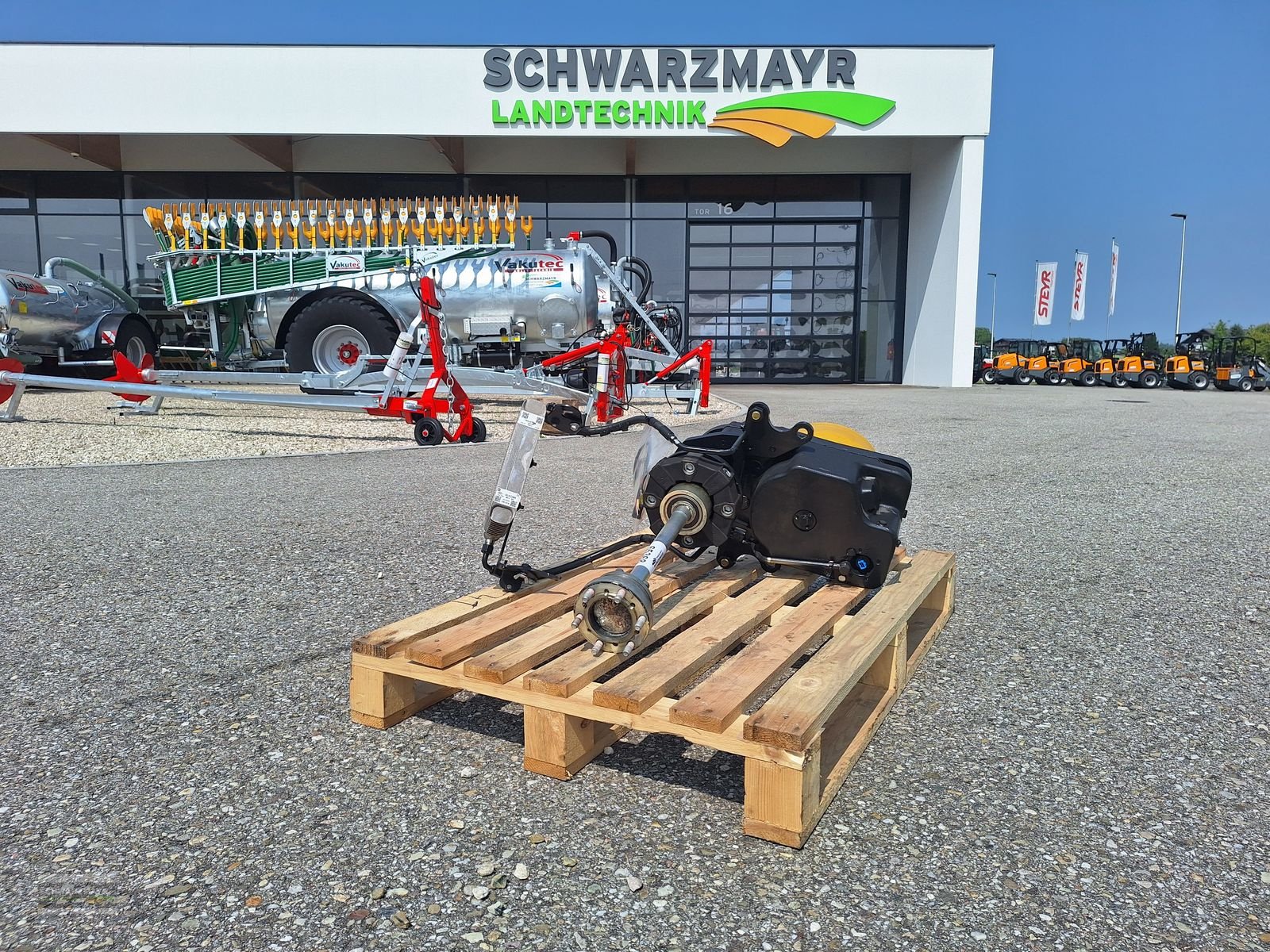 Fronthydraulik a típus Steyr Frontzapfwelle, Neumaschine ekkor: Gampern (Kép 1)