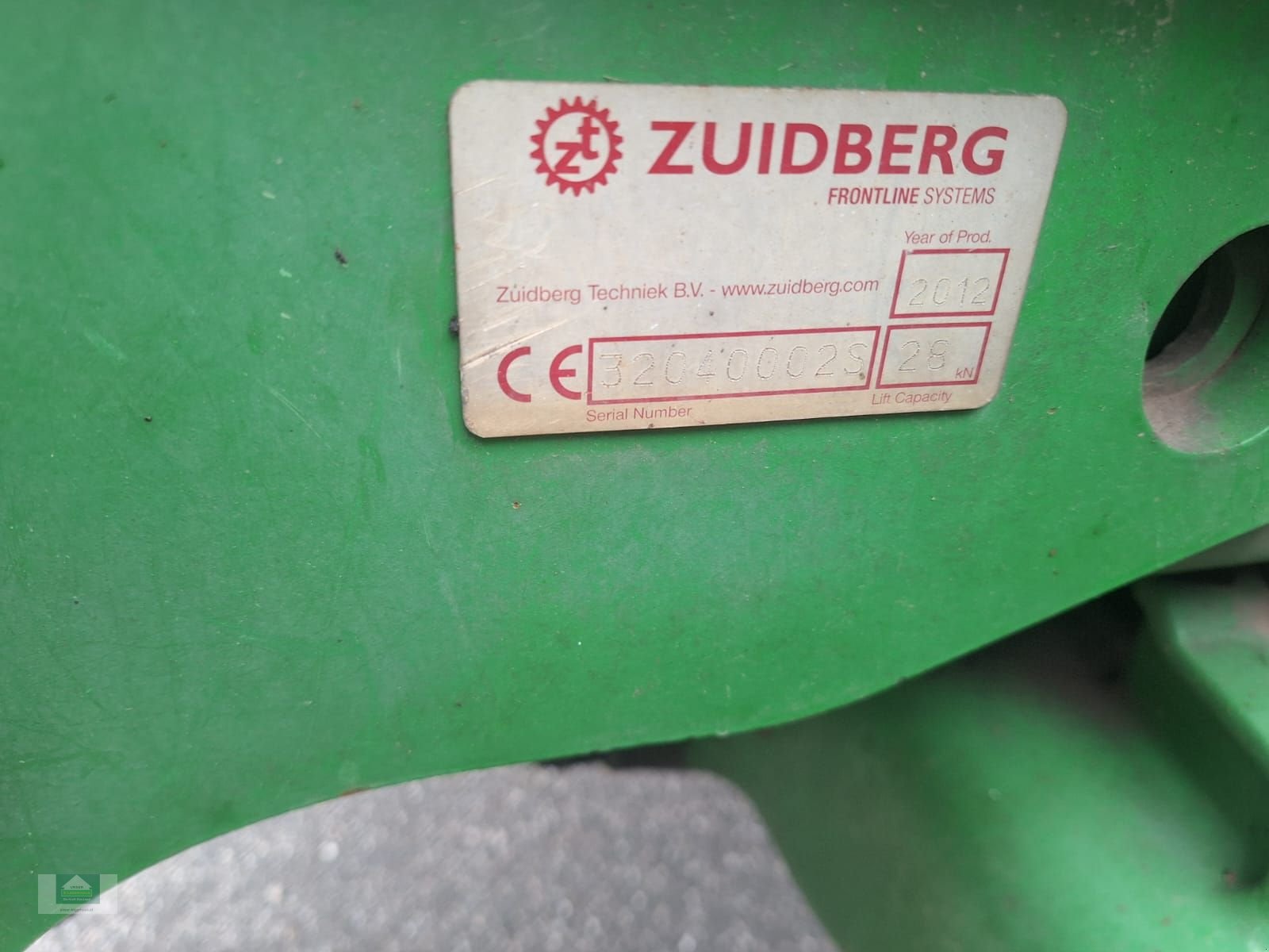 Fronthydraulik del tipo Zuidberg GEBRAUCHTE SCHNEEPFLUGANBAUPLATTE, Gebrauchtmaschine In Klagenfurt (Immagine 3)