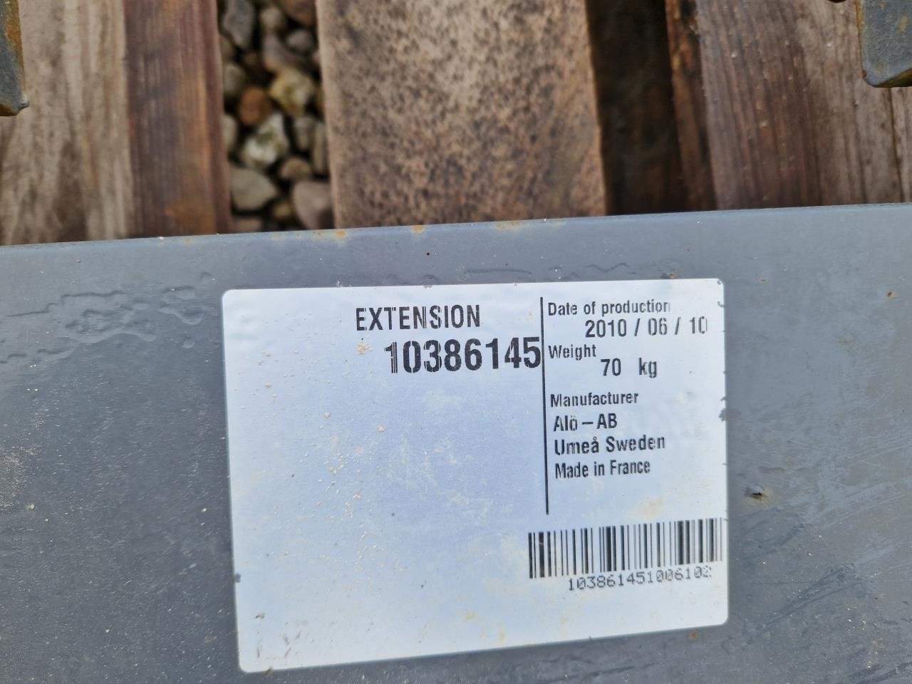 Frontlader of the type Alö BESLAG TIL MF 5470, Gebrauchtmaschine in Jelling (Picture 5)