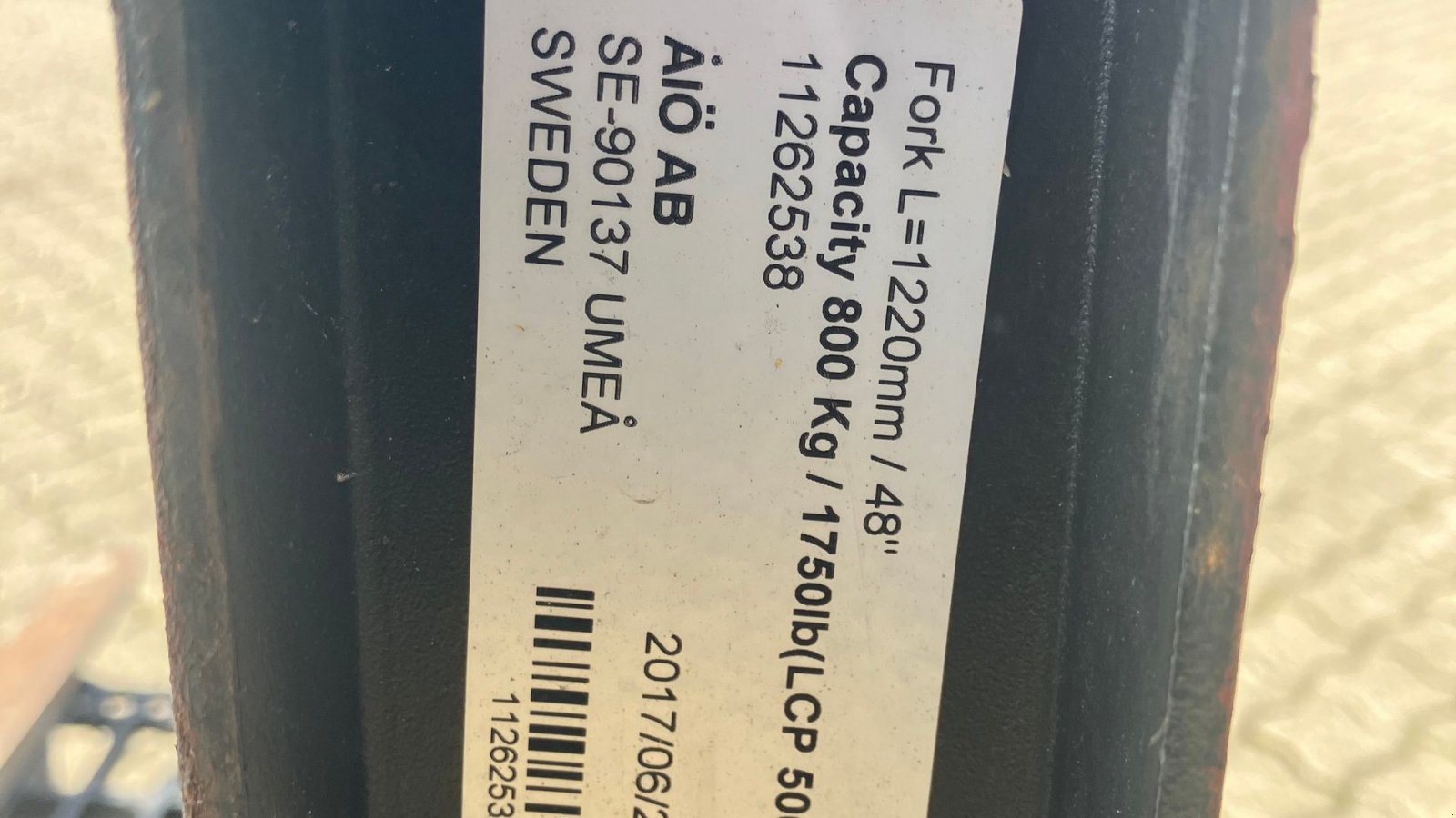 Frontlader des Typs Alö Pallegaffelsæt, Gebrauchtmaschine in Hurup Thy (Bild 8)