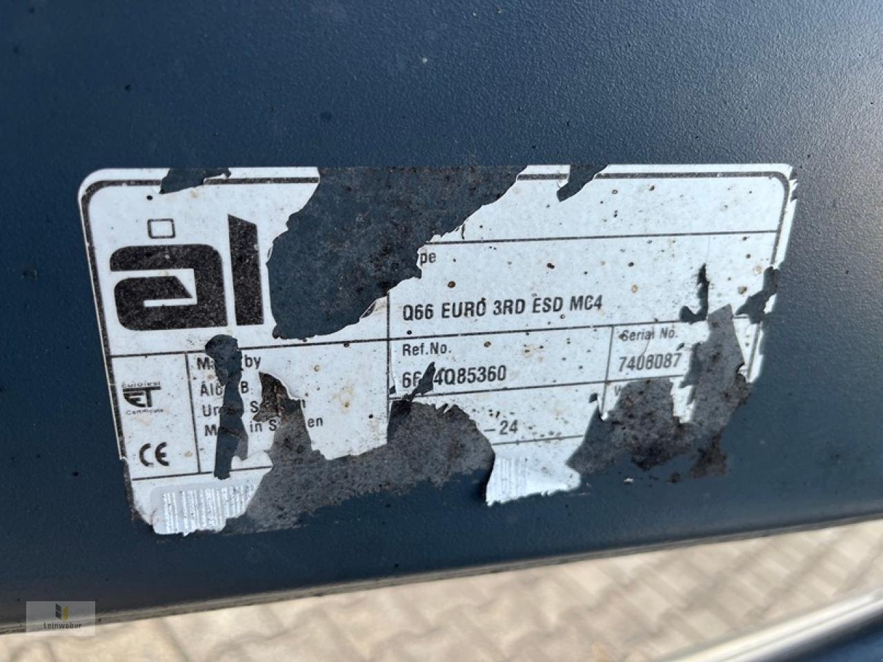 Frontlader del tipo Alö Q 66, Gebrauchtmaschine en Neuhof - Dorfborn (Imagen 8)