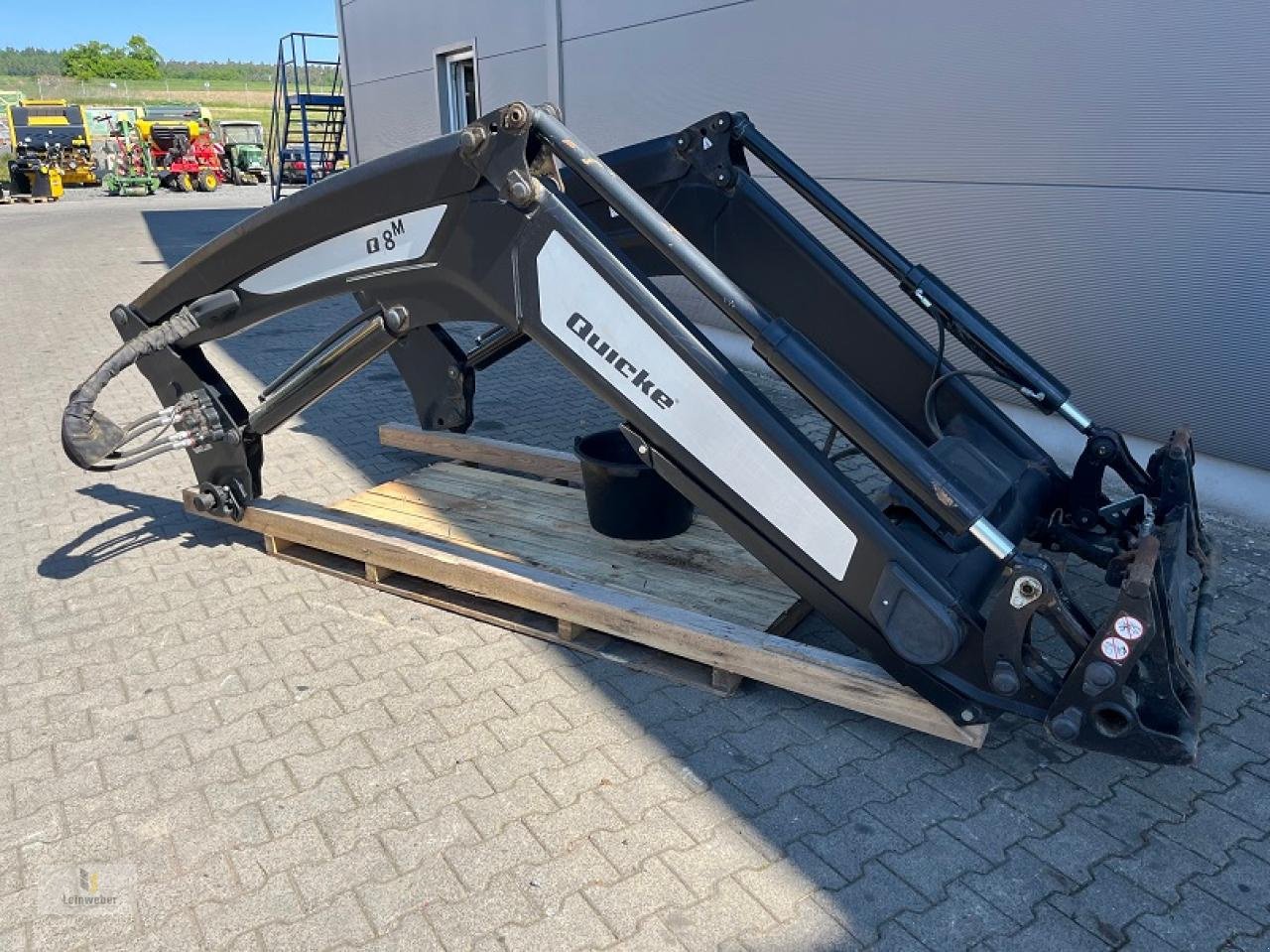 Frontlader del tipo Alö Q 8 M, Gebrauchtmaschine In Neuhof - Dorfborn (Immagine 1)