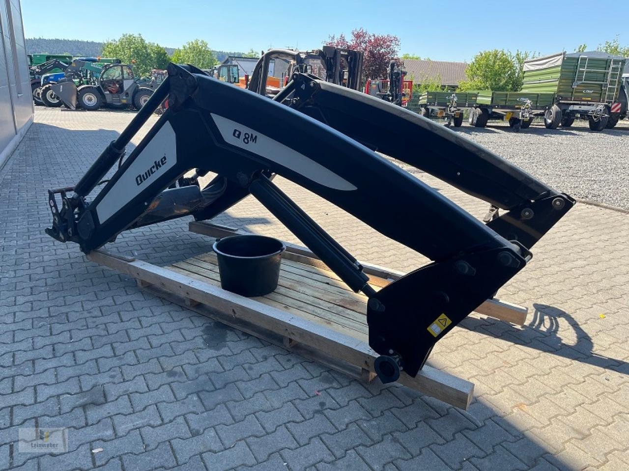 Frontlader del tipo Alö Q 8 M, Gebrauchtmaschine In Neuhof - Dorfborn (Immagine 4)