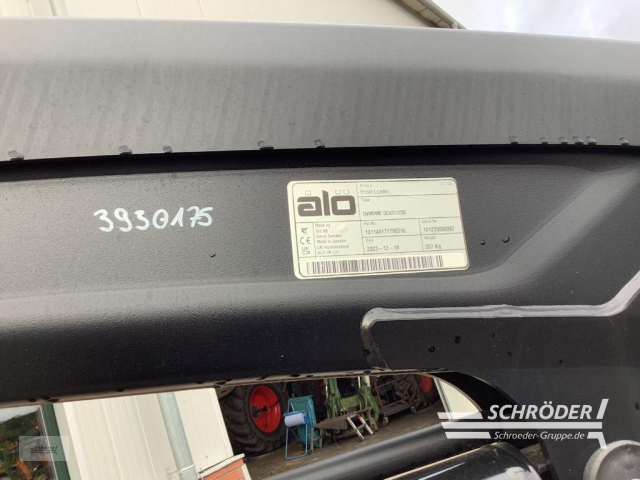 Frontlader of the type Alö Q4 MDM EURO, Neumaschine in Völkersen (Picture 7)