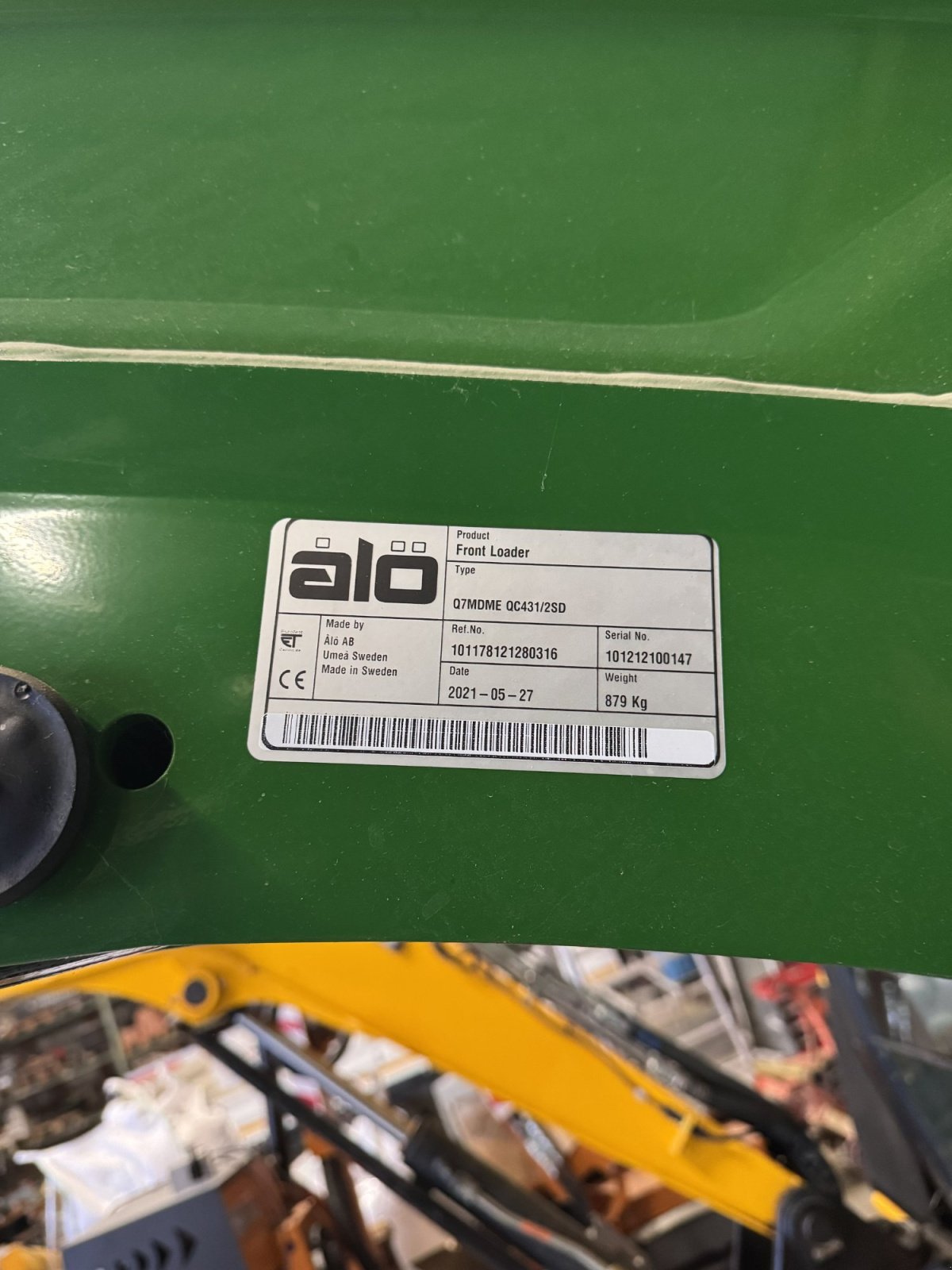 Frontlader typu Alö Q7M, Gebrauchtmaschine v Fuchsstadt (Obrázok 4)