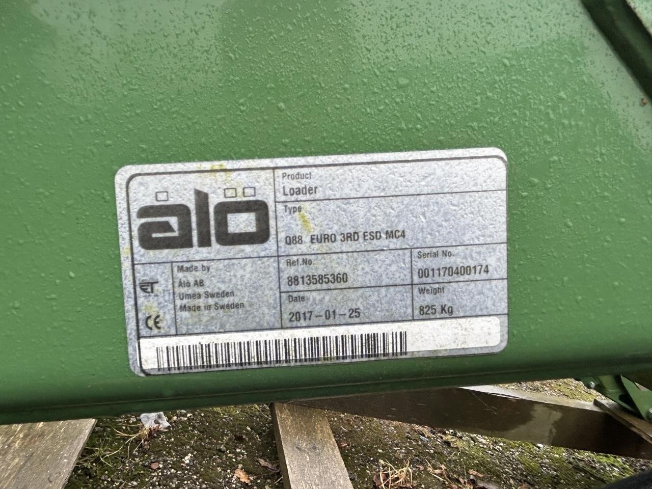 Frontlader des Typs Alö Q88, Gebrauchtmaschine in Randers SV (Bild 3)