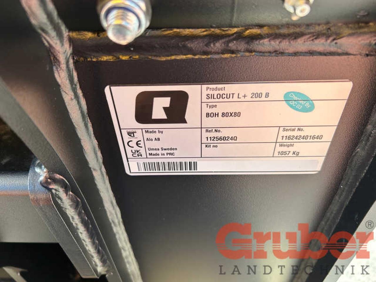 Frontlader of the type Alö Silocut L+200 Silageschneidewerkzeug, Neumaschine in Ampfing (Picture 7)