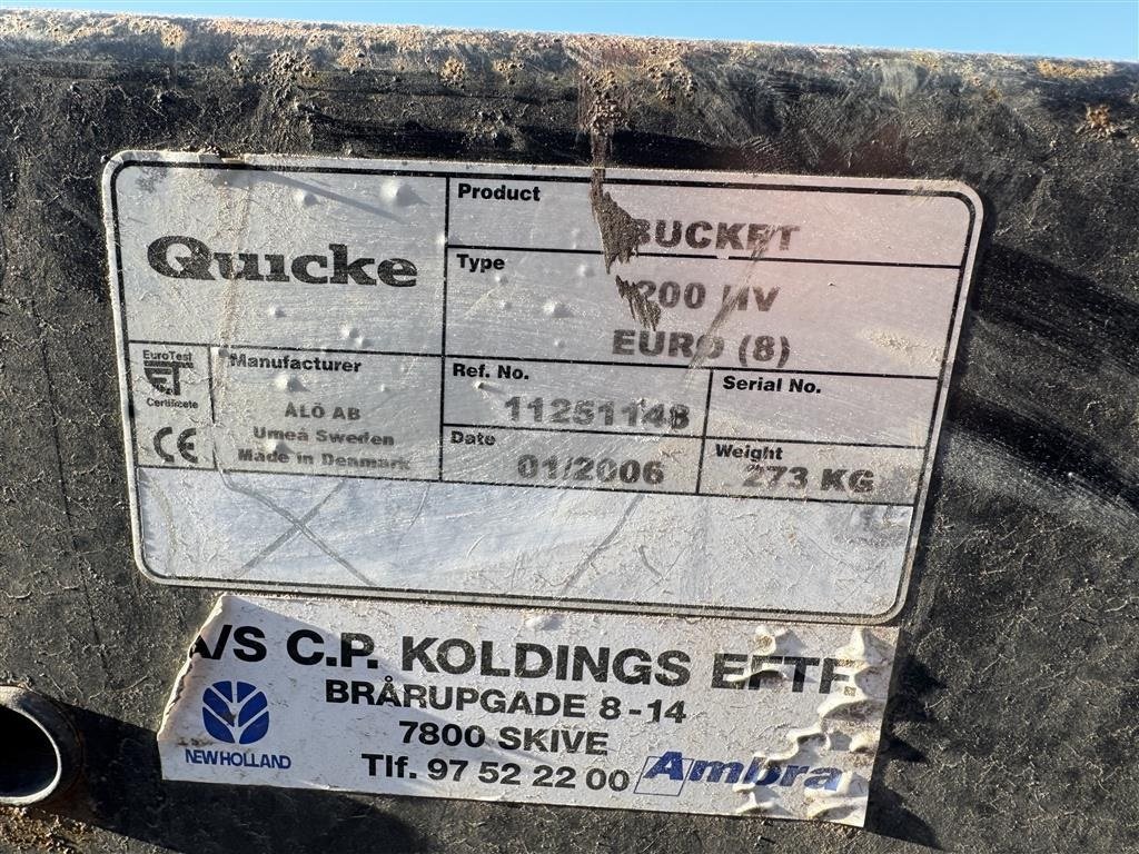 Frontlader of the type Alö Skovl 200cm, Gebrauchtmaschine in Nørager (Picture 6)