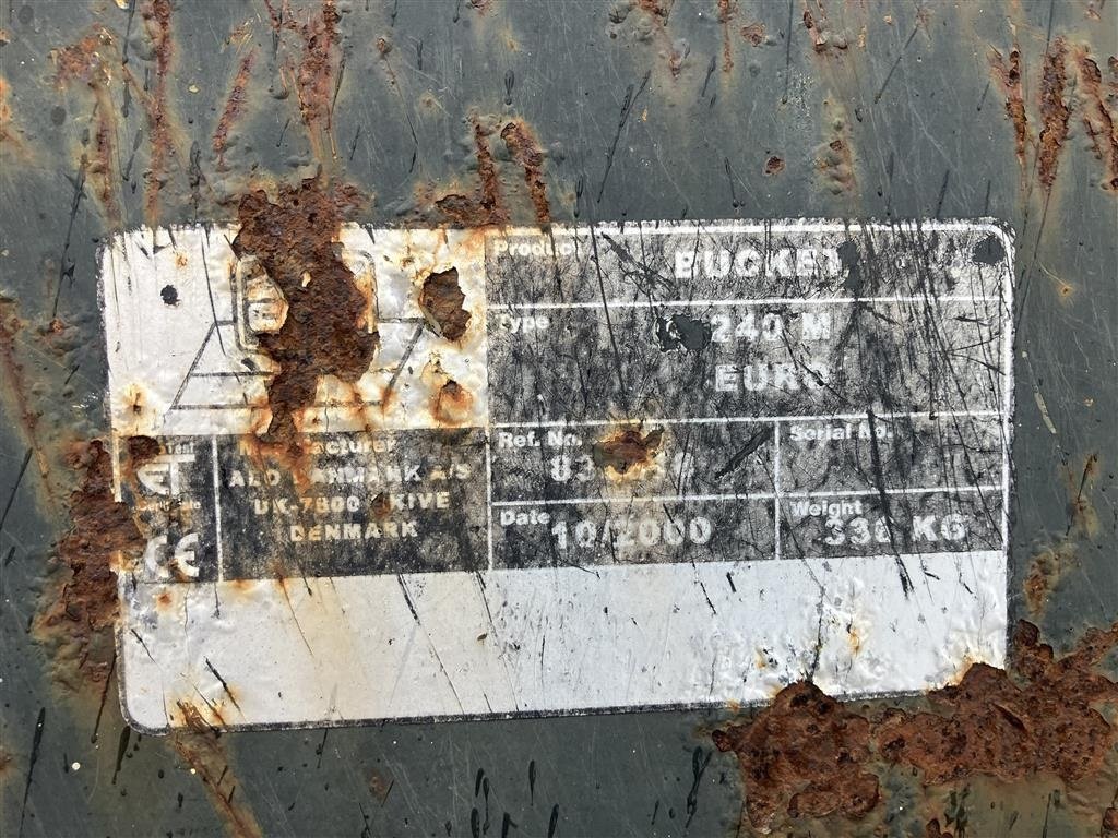 Frontlader of the type Alö Skovl 240cm, Gebrauchtmaschine in Hurup Thy (Picture 5)