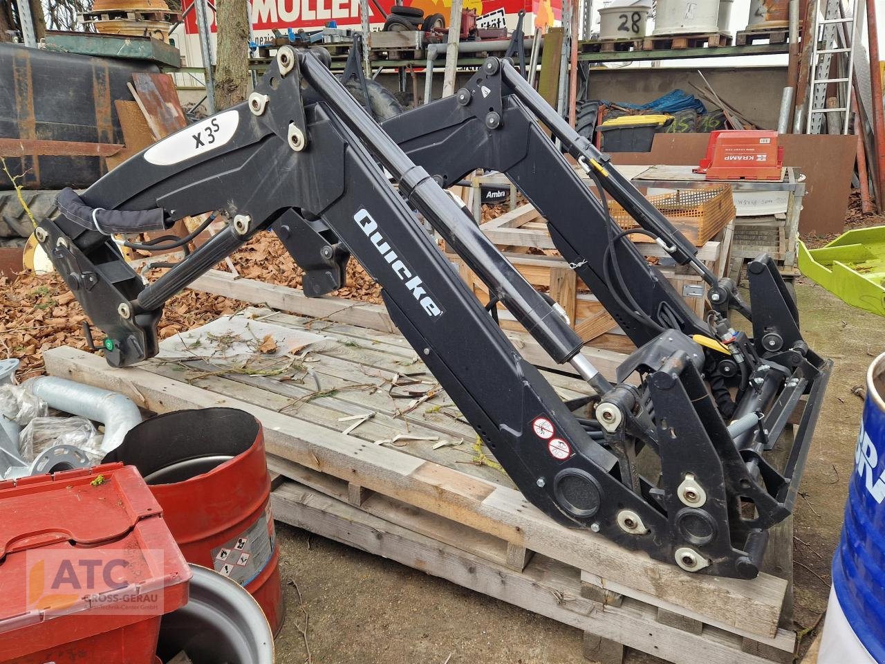 Frontlader des Typs Alö X3SDMEuro QC43rd1/2I, Gebrauchtmaschine in Groß-Gerau (Bild 1)