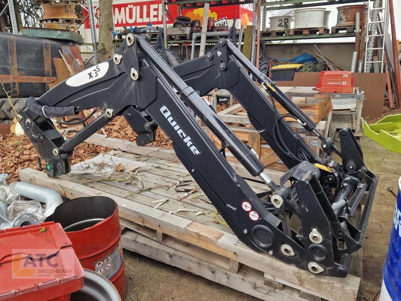 Frontlader des Typs Alö X3SDMEuro QC43rd1/2I, Gebrauchtmaschine in Groß-Gerau (Bild 2)