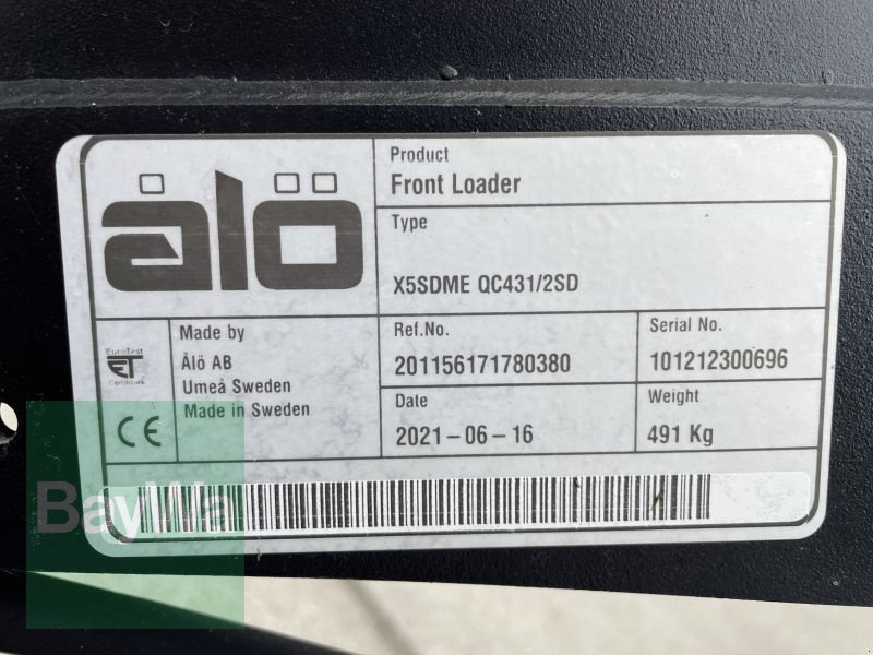 Frontlader типа Alö X5 S, Gebrauchtmaschine в Bamberg (Фотография 11)