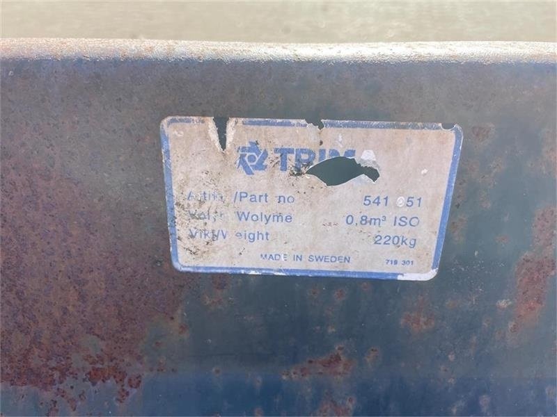 Frontlader of the type Baas Trima SKOVL 0,8 M3 med EURO beslag, Gebrauchtmaschine in Ribe (Picture 10)