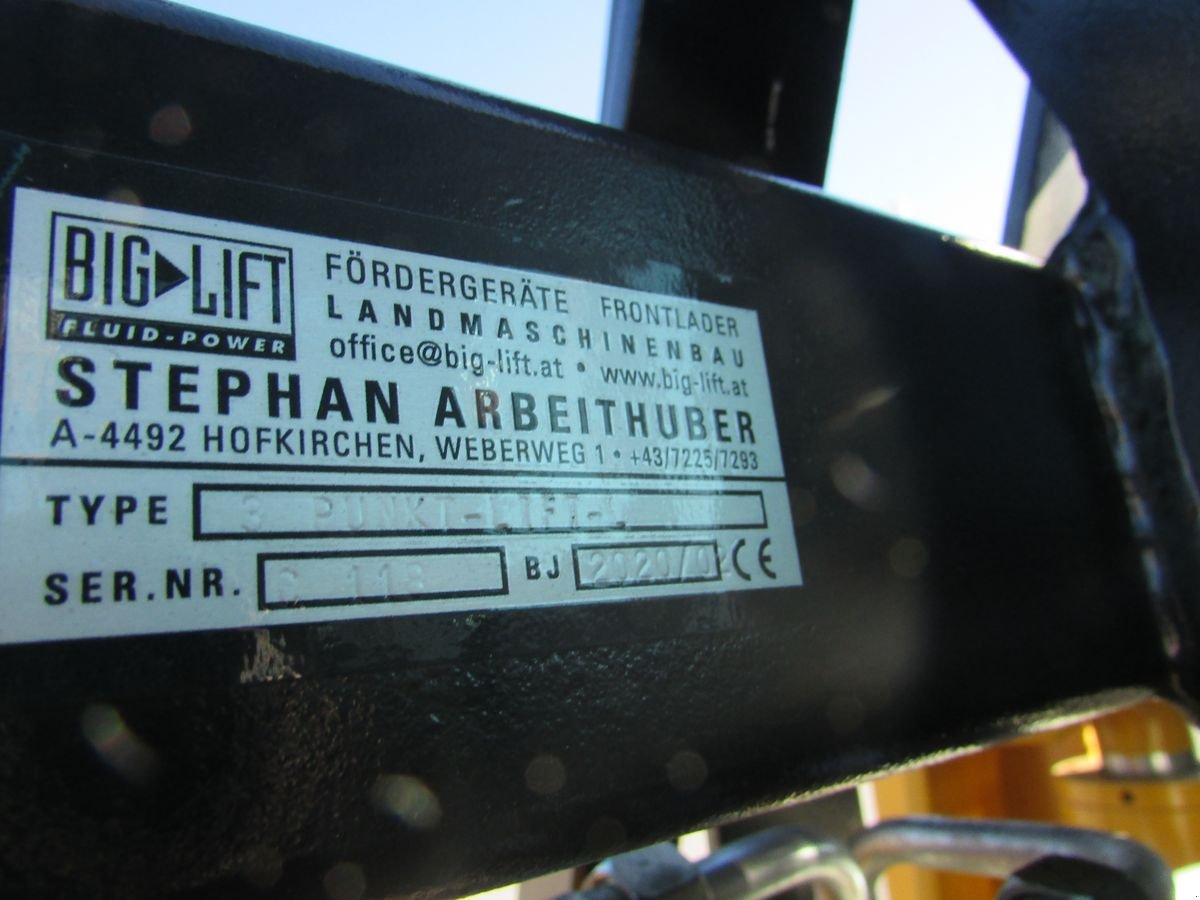 Frontlader typu BIG-Lift Front/Hecklader Big Lift - L, Gebrauchtmaschine v Saxen (Obrázek 11)