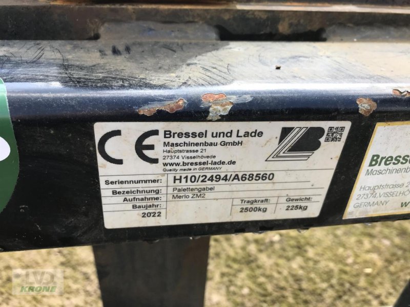 Frontlader of the type Bressel & Lade 2,5 to (1300 mm Zinken), Gebrauchtmaschine in Spelle (Picture 4)