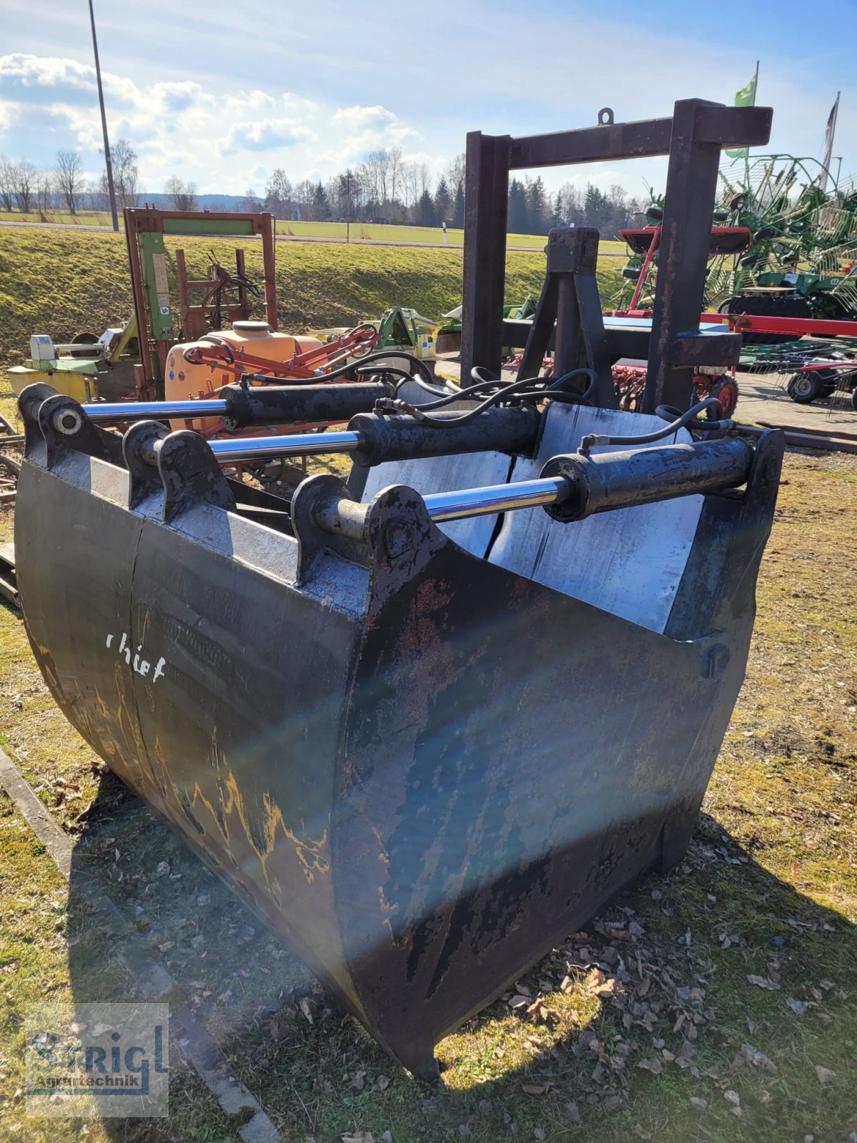 Frontlader typu Chief Schneidzange, Gebrauchtmaschine w Moosbach (Zdjęcie 1)