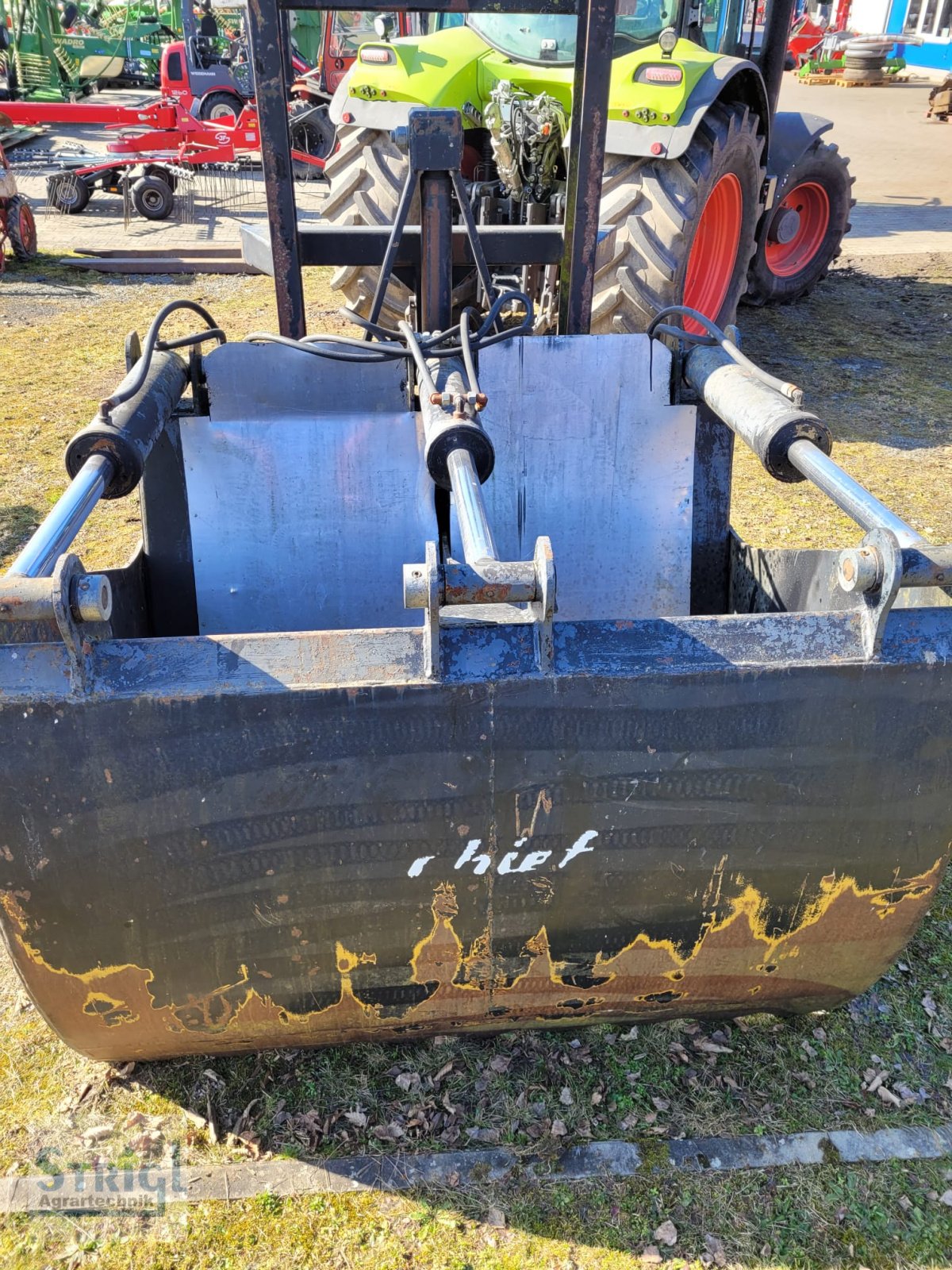 Frontlader typu Chief Schneidzange, Gebrauchtmaschine w Moosbach (Zdjęcie 2)
