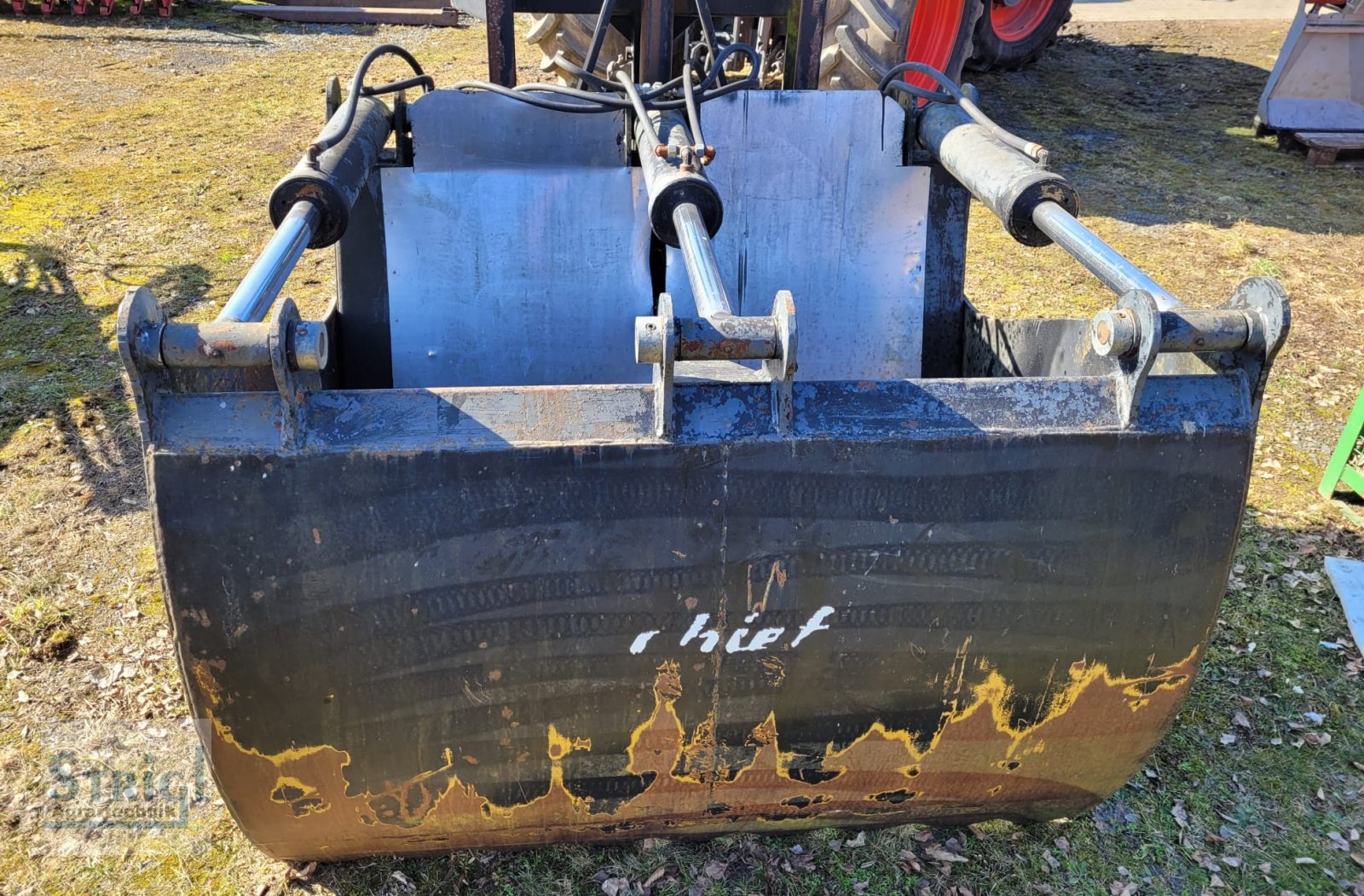 Frontlader typu Chief Schneidzange, Gebrauchtmaschine w Moosbach (Zdjęcie 3)