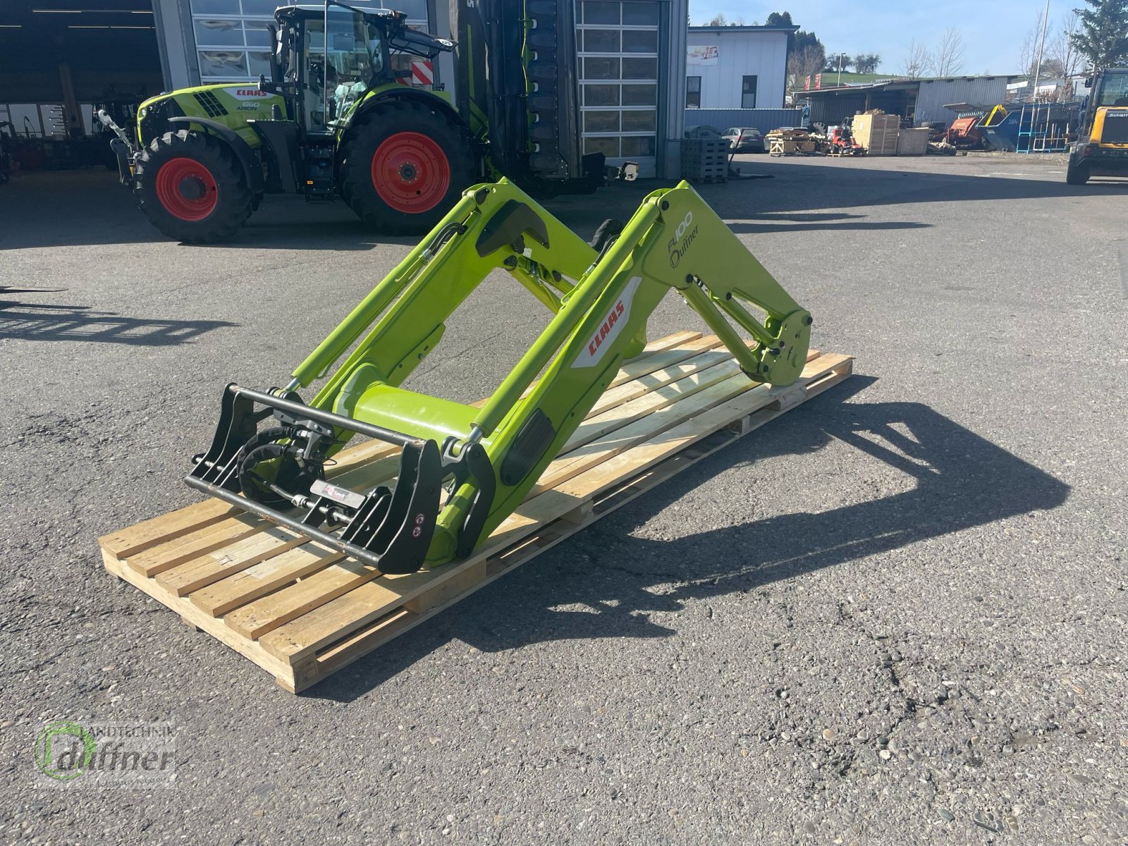 Frontlader des Typs CLAAS FL 100, Gebrauchtmaschine in Münsingen (Bild 3)