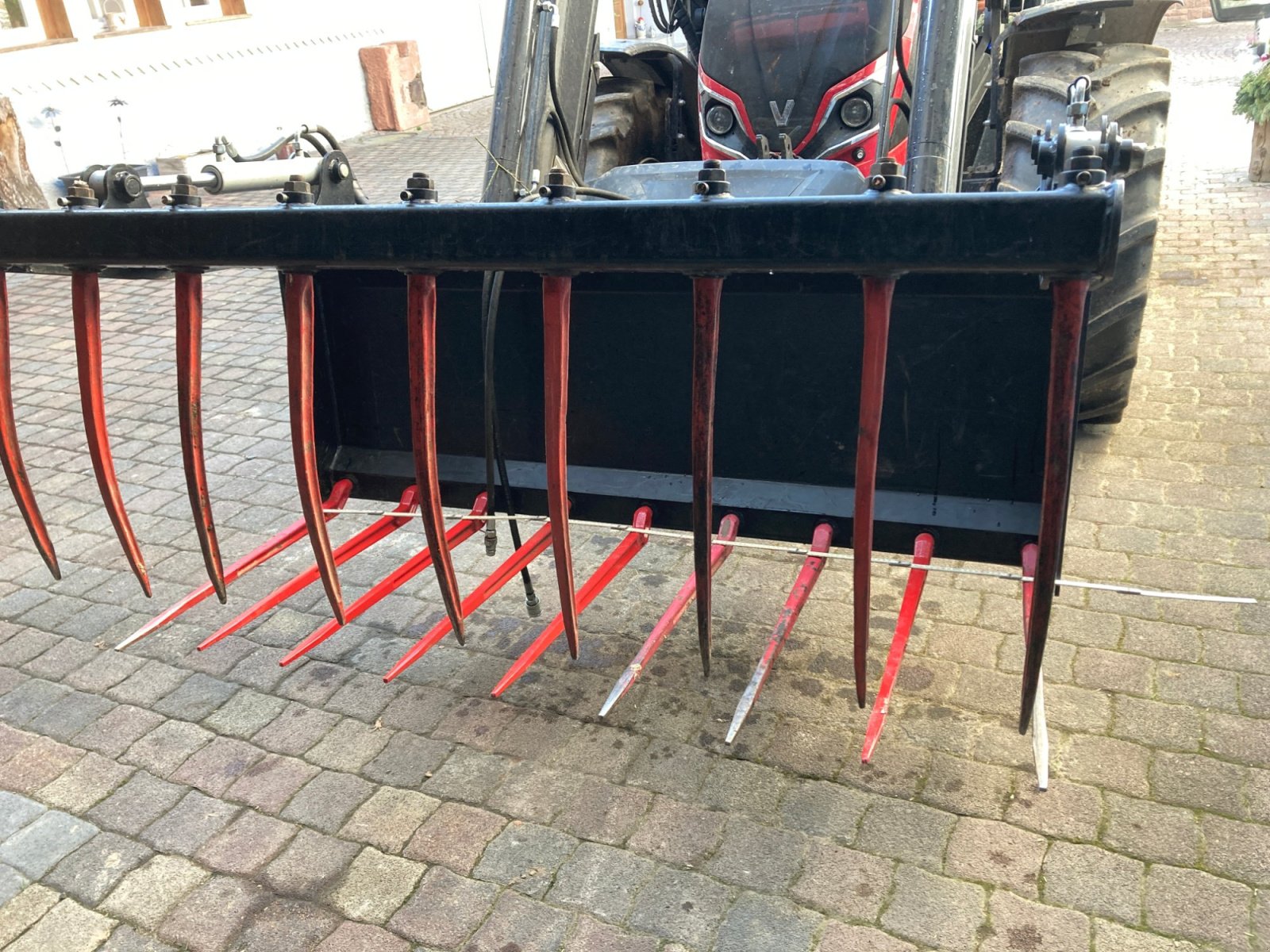 Frontlader Türe ait Düvelsdorf Silogabel 1,8m, Gebrauchtmaschine içinde Otzberg (resim 1)