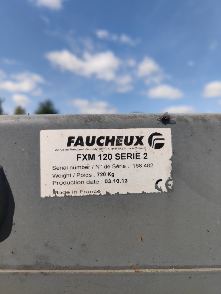 Frontlader typu Faucheux FXM 120 SERIE 2, Gebrauchtmaschine v LACAPELLE-MARIVAL (Obrázek 5)