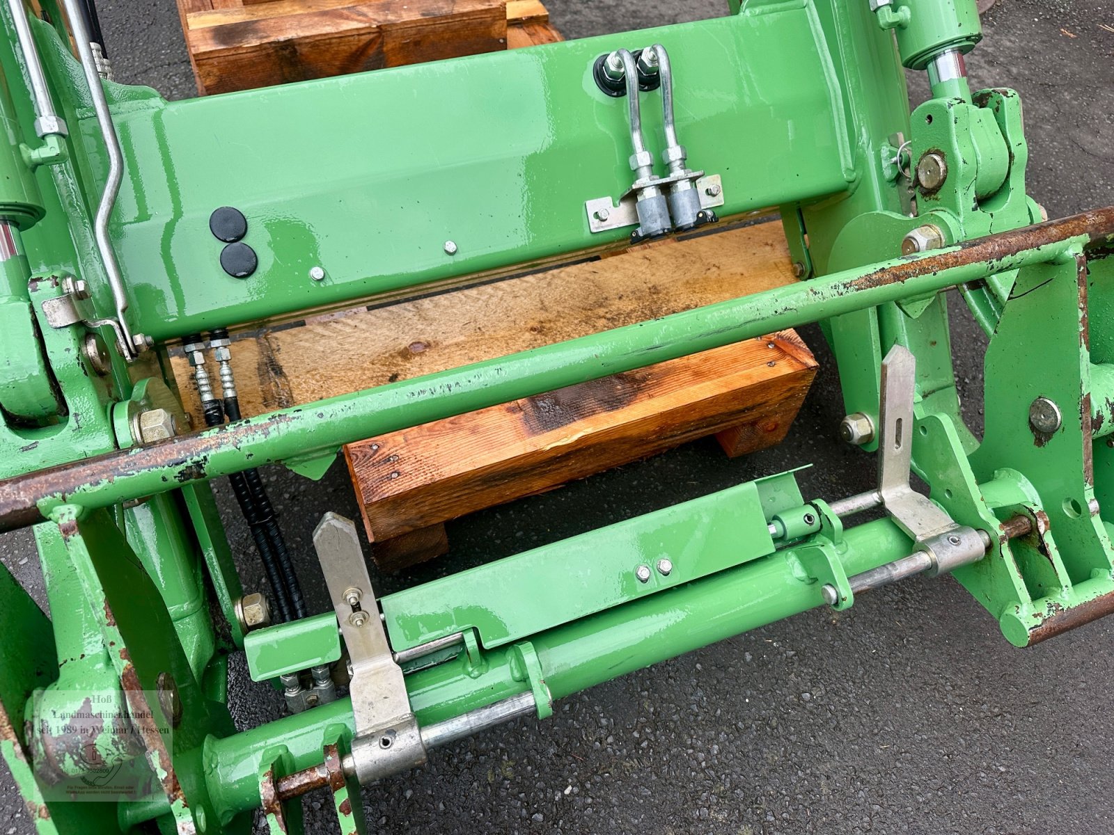 Frontlader типа Fendt Cargo 4 X 75 DW Frontlader, 3. Kreis, hydr. Werkzeugverriegelung, Dämpfung, Gebrauchtmaschine в Weimar/Hessen (Фотография 2)